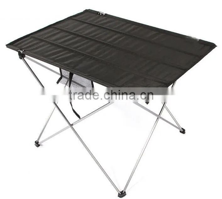 HIgh Quality 600D Oxford Lightweight Hangout Camping Aluminum Folding Table