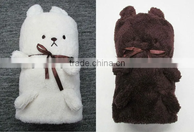 Little bear children blanket,Lovely polyester blanket,Houseware