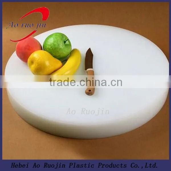 White PE sheet for kitchen cutting board