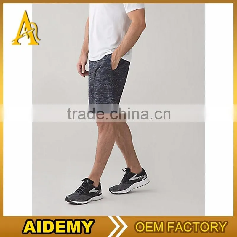 Wholesale OEM heather short pants mens Shorts cheap pants for gym wear