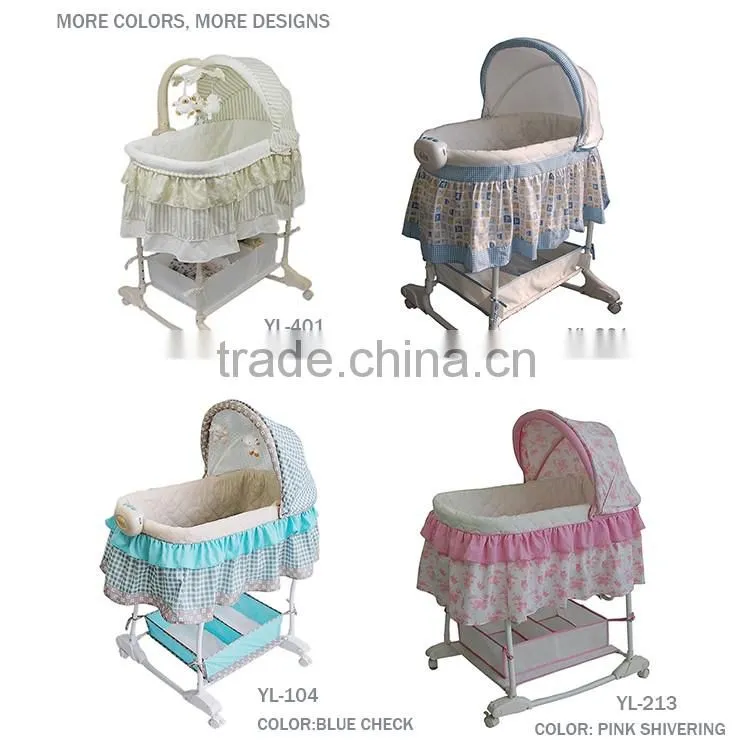 Infant Soothe and Sleep Bassinet with Motion