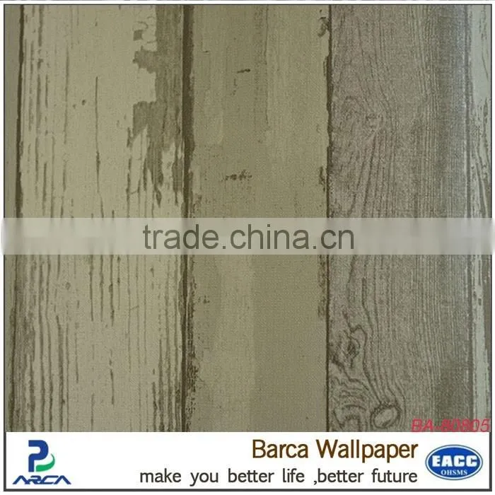 3D PVC wallpaper retro tree design wallpaper for Japan market