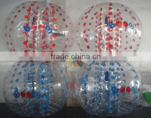 Body bumping balls, inflatable bump ball