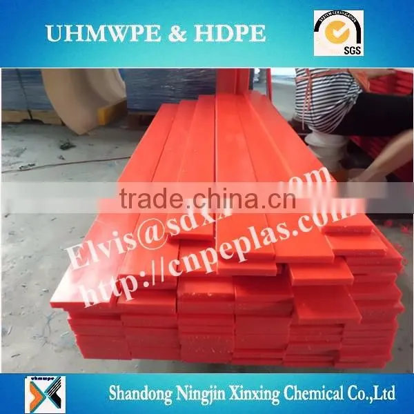 polyethylene wear proof strips/textile machine strip/Wear-Resister Wear strip for Conveyor