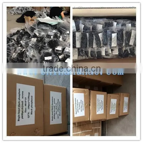 Black phospahting modified truss head self tapping screw/self Piercing Screws