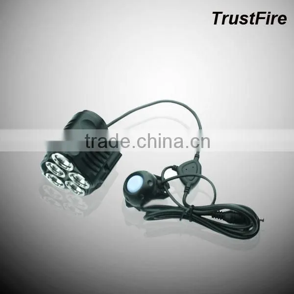 TrustFire New Desire TR-D010 8.4v headlamp led flashlight 5*Cree T6 LED 2800LM bicycle light