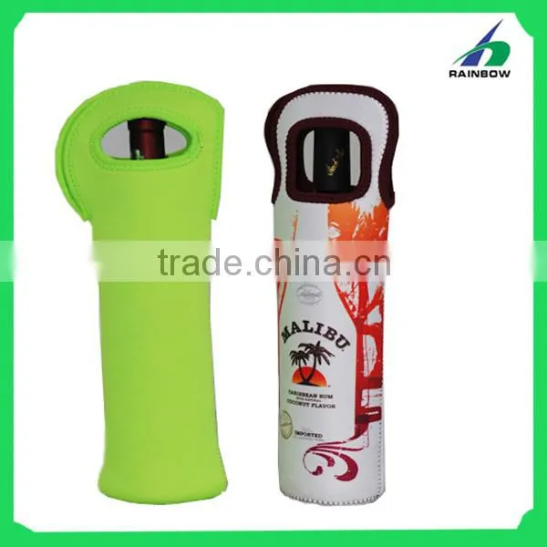 Neoprene zip up beer bottle cover