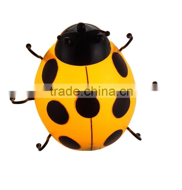 PP yellow ladybird craft lamp/cartoon baby lamp