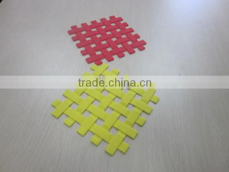 100% food-grade heat-resistence hollow silicone mesh mat