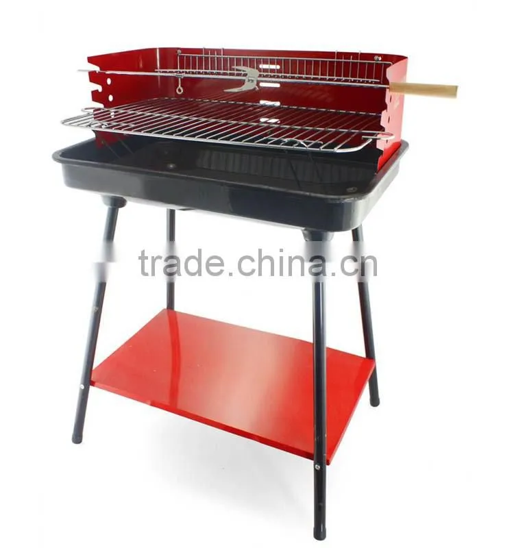 Steel Folding Barbecue Grill Large Durable Charbroiler Oven Free Shipping