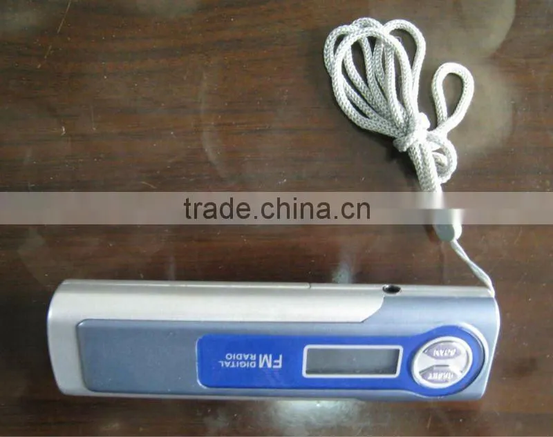 Hot sales FM auto scan digital display radio for promotion