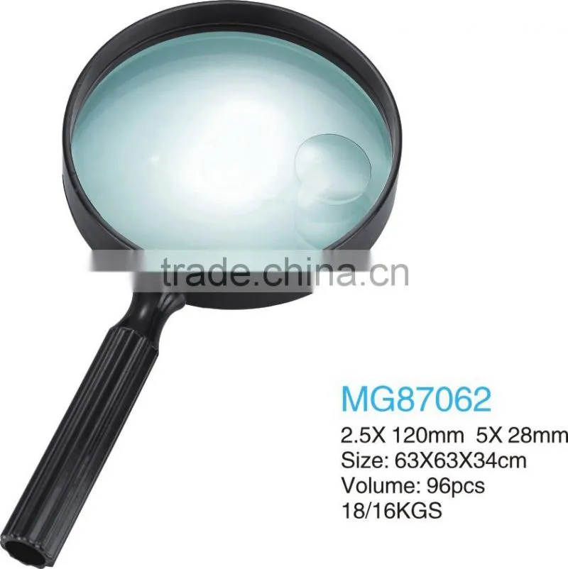MG87062 120mm Handle Cheap Glass Lens Magnifier