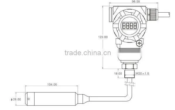 MPT422 digital level transmitter