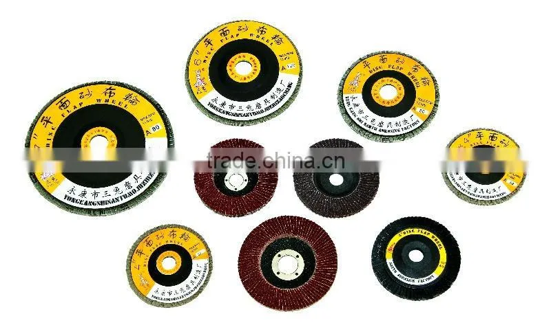flat sandpaper round wheel