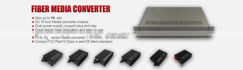 a pair BIDI WDM single fiber 10 100M 1310 1550 80km ethernet fiber media converter