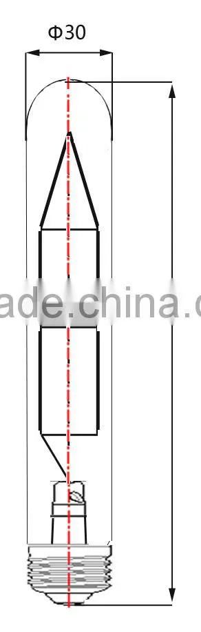 360 degree E27 6w 110v 220v T30 Led fIlament Bulb factory Engled