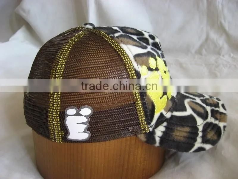 Cheap fashion 5 Panel mesh trucker cap