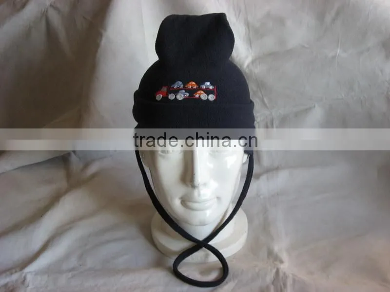 Unisex Super soft and warm winter hats with strings and earflap