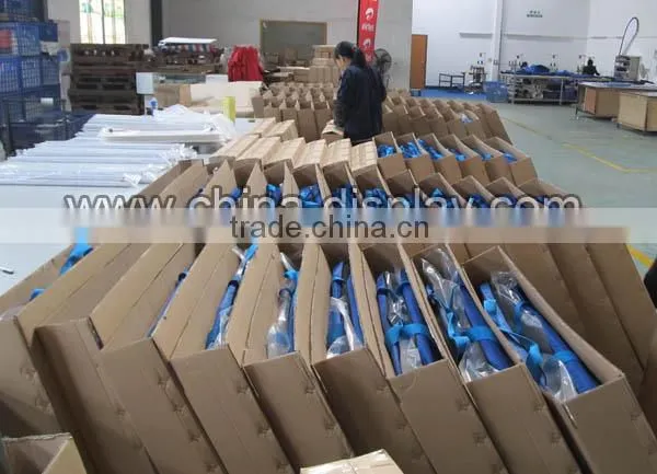 Low Price PP/Aluminum Promotion Table Modern Promotion Table