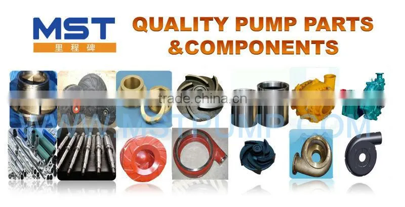 replaceable rubber liner impeller