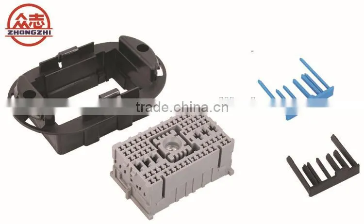 line PBT black composite car connector LR514600426 socket protective sheath 3-1534903-5