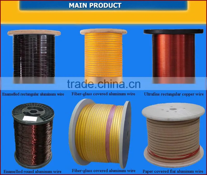 China supply craft paper covered copper coil for transformer