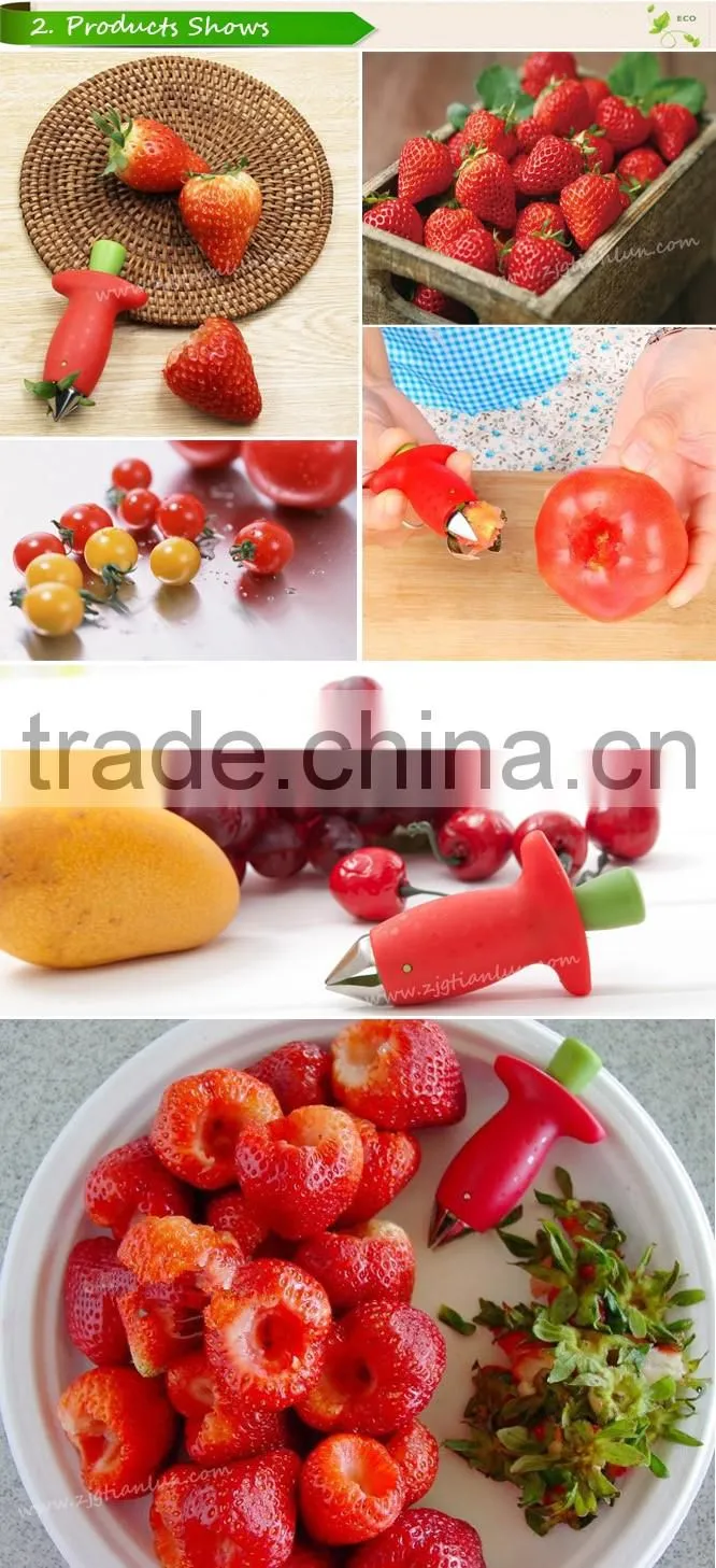 Hot Sale!Factory supply Kitchen Gadgets Strawberry Dig Core Device,Tomatoes Dig Core Device,Strawberry cutting tools for kitchen