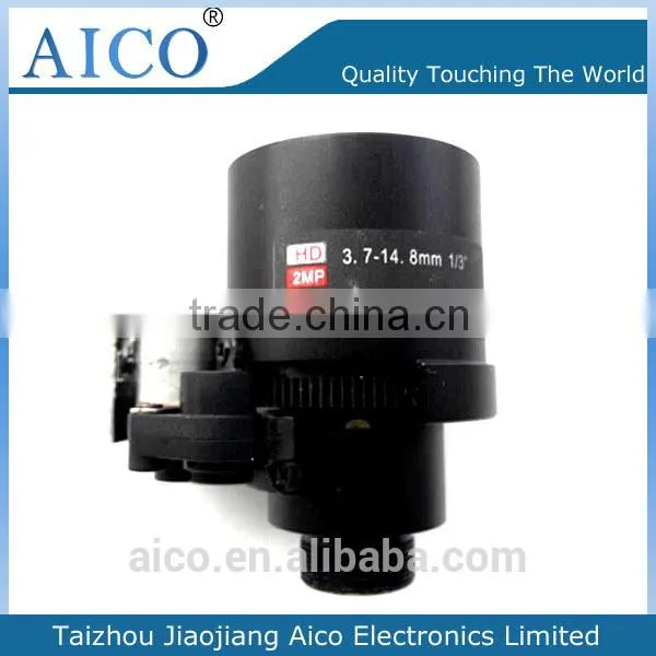 China manufacturer cs mount varifocal auto iris 2.8-12mm cctv lens