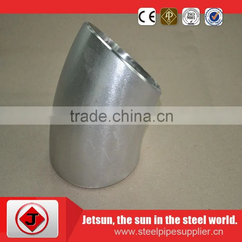 Pipe fittings for stainless steel 90 degree elbow