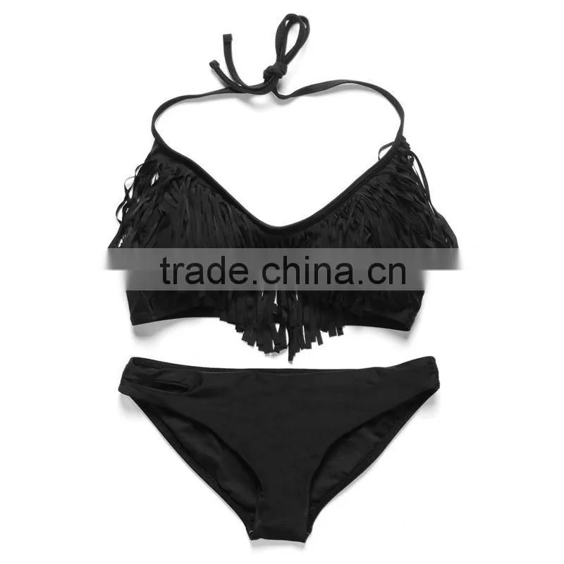 Wholesale Factory Competitive Price swimwear for mature women push up bikini
