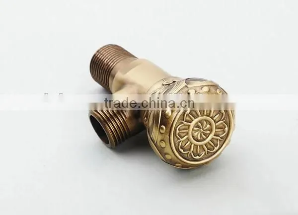 deltar antique brass angle valve, angle valve for toliet