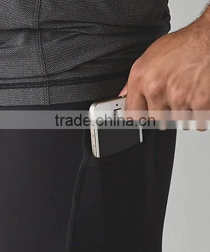 Mens sport pants breathable gym custom compression sports pants