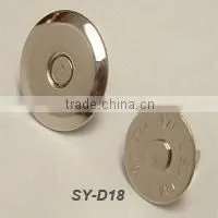 Luggage sets metal buckles bag material fitting magnet