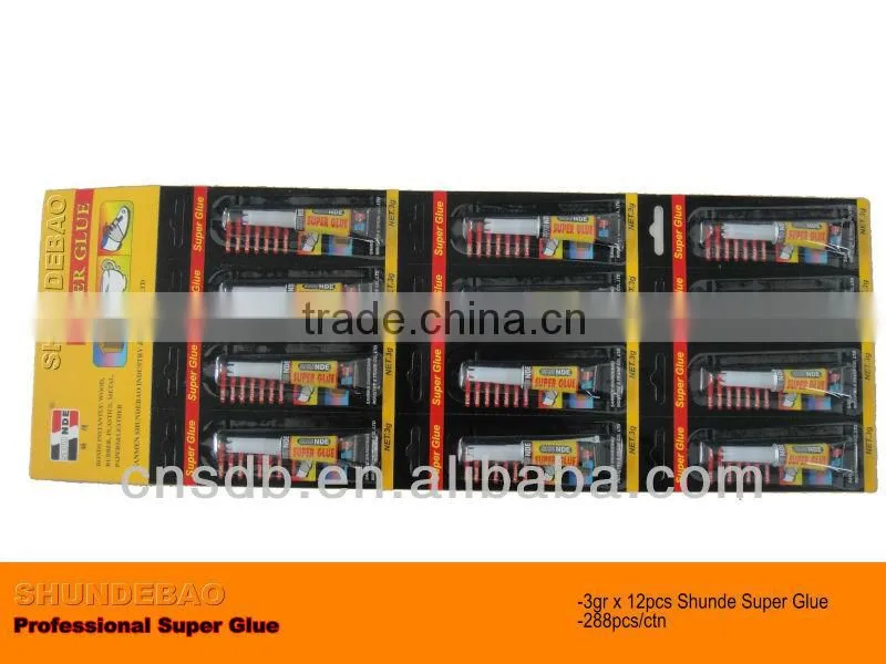 modified acrylic adhesive AB glue with aluminium tube packs