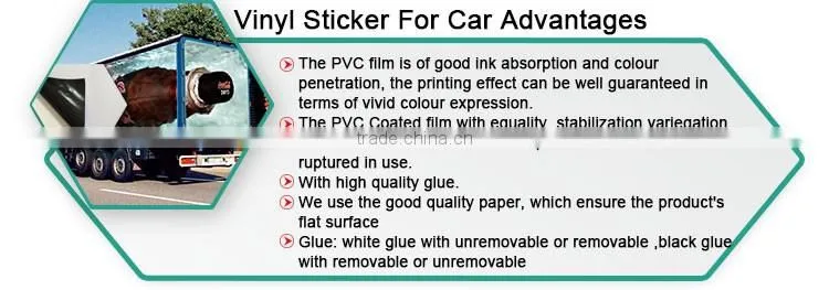 Durable self-adhesive matte film car vinyl wrapping sticker