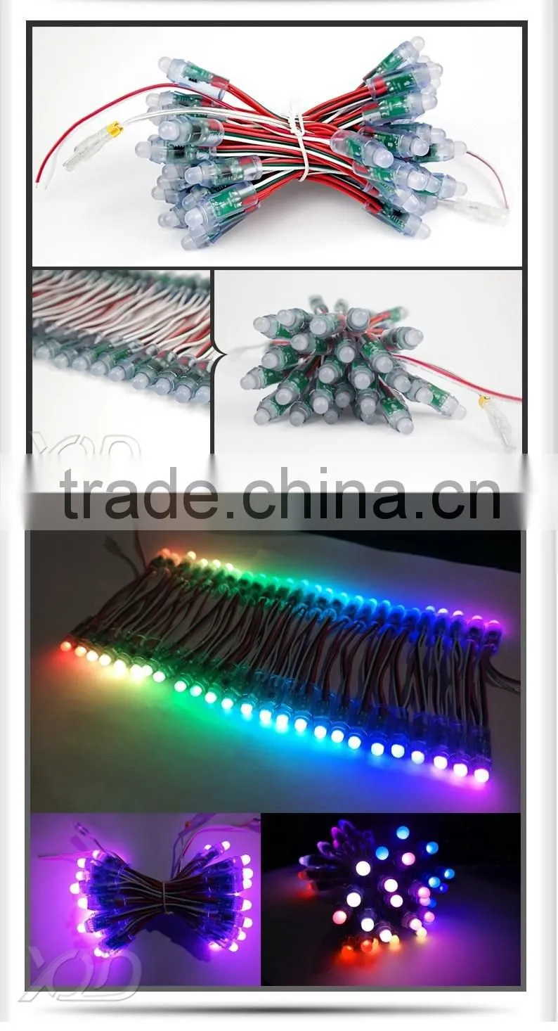 led pixel string 3 copper wires outdoor dmx lighting for led project