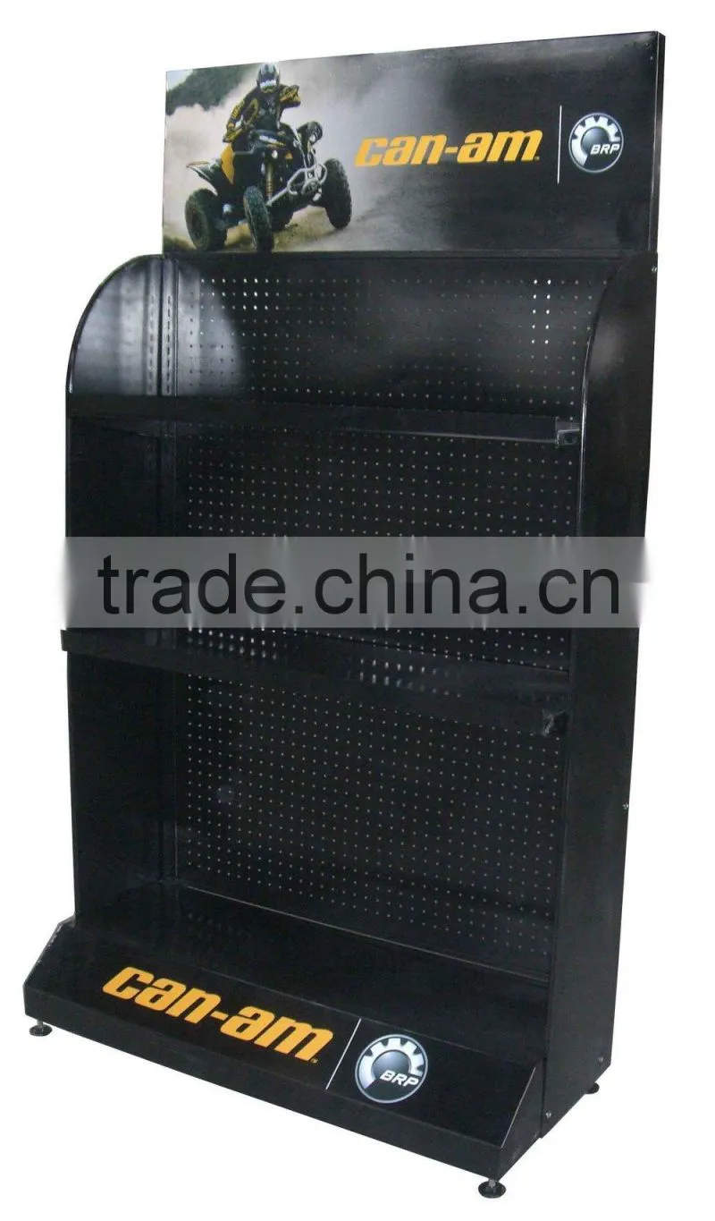 Multifunctional Hotsale Multi-tier Metal Orifice Hardware Display Rack, Power Tool Shelf,Stand