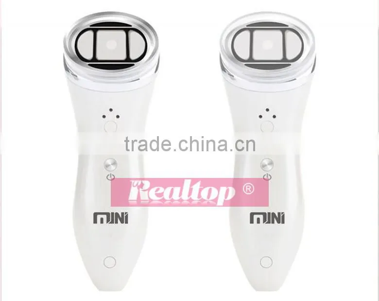 Mini Hifu Scalpel Rejuvenation RF Face Lifting Skin Tightening Anti Wrinkle Hifu High Intensity Focused Ultrasound Beauty Device