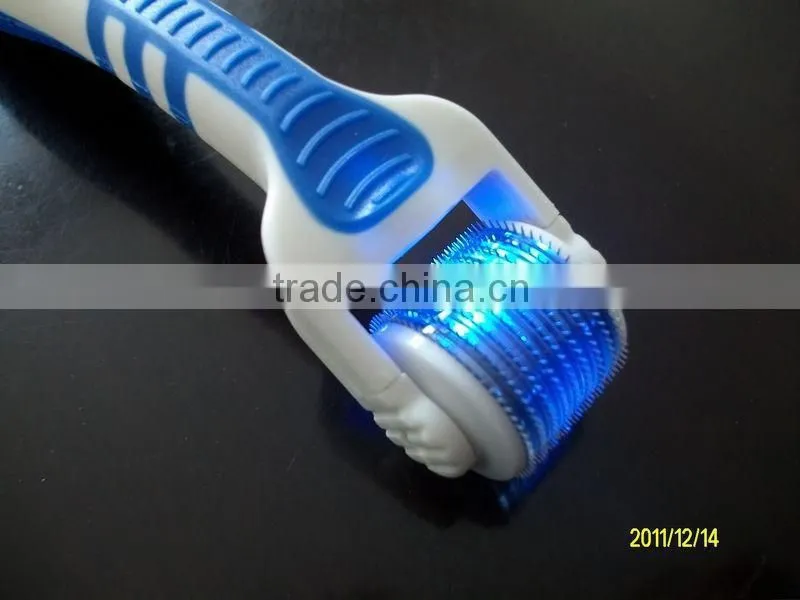 big sales promotion LED derma roller 540 192 75 needles dermaroller skin roller