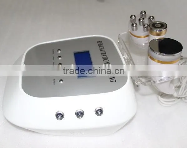 Home design portable rf cavitation slimming beauty product with 5mhz multipolar rf,5mhz bipolar rf and 40k cavitation