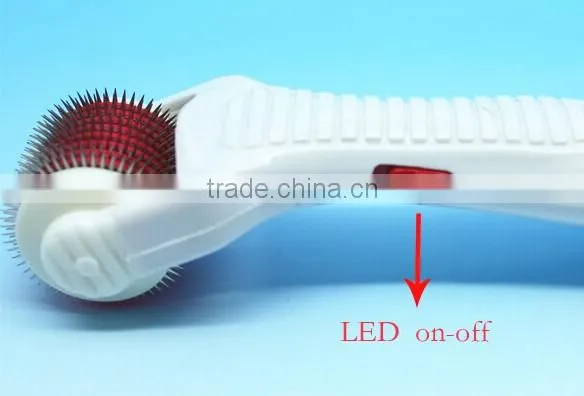 LED 540 needles derma roller for wrinkle removal