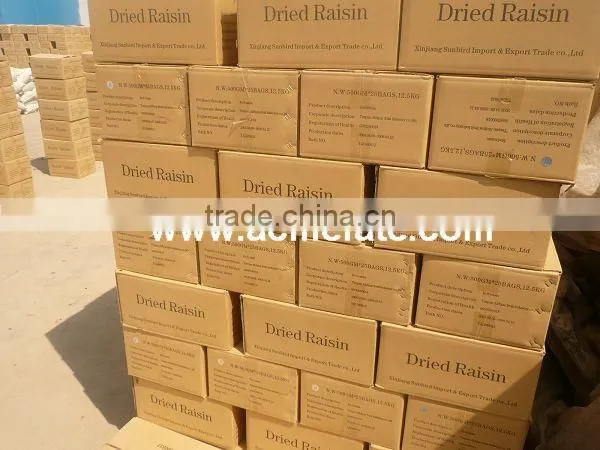 top quality raisin(sun dried) from xinjiang