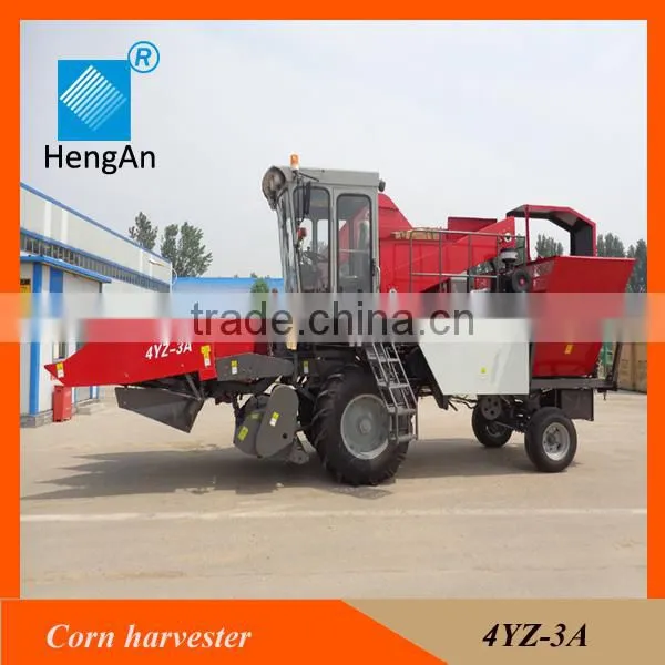 New Condition Agricultural machinery 4YZ-3A corn combine harvester