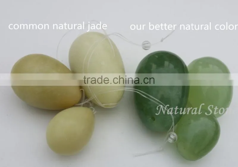 Natrual Aventurin Jade Eggs Kegel master sex toy Kegel exercise weights kegel eggs Yoga wear