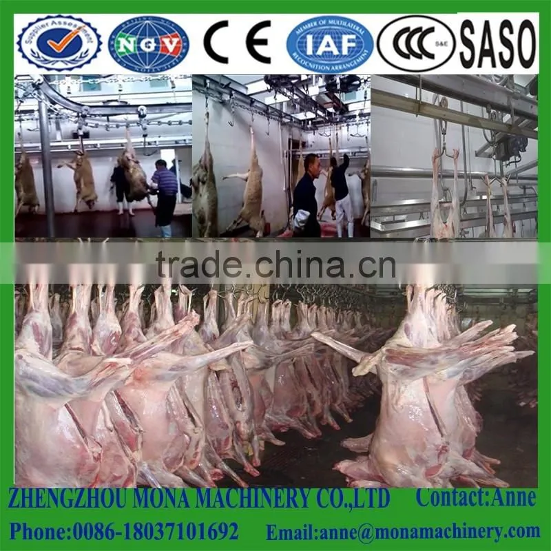 Professional Sheep Livestock Sheep/goat Carcass Processing Automatic Conveying Rail Butchery Equipment Of Goat Slaughter Line