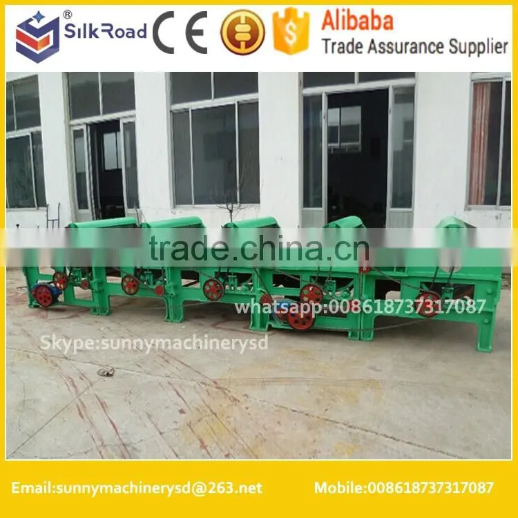 Four Rollers Waste Textile Recycling/Tearing Machine