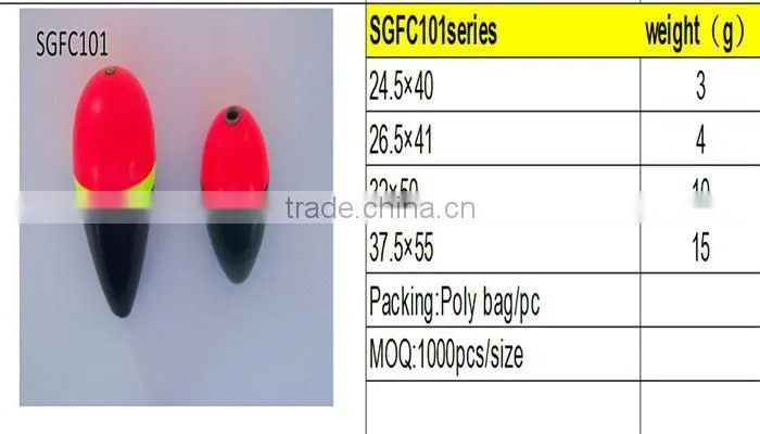 Fishing tackles plastic fishing float fishing accessories fishing equipments
