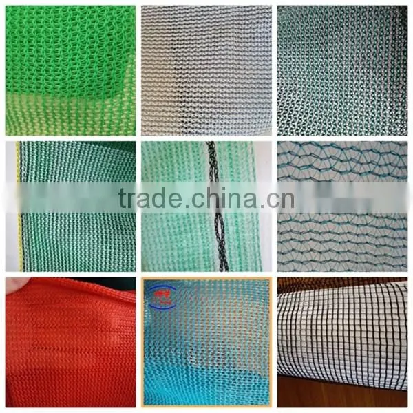 hDPE virgin material 150gsm knitted green safety net