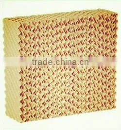 evaporative air curtain for greenhouse