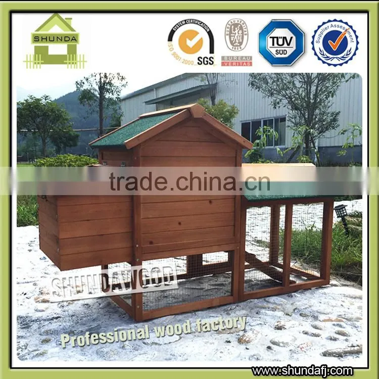 SDC09 Wooden Rabbit Hutch chicken coop